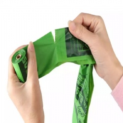 Plastic pet Waste Dog Poop Bags Multicolor Plastic Pet Dog Waste Poop Bag