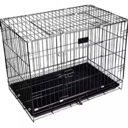 Stainless Steel Large Cages Pet Foldable Cheap Pet Dog Cage Dog House Pet Cages Carriers