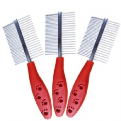 Dog Combs, Cat Combs for Professional Grooming Tool for Long and Short Haired Dog, Cat and Other Pets Combs