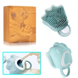 Dog Bath Brush Pet Shampoo Brush for Soothing Massaging Washing