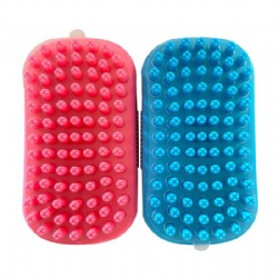 Pet Bath Brush，Grooming Comb for Shampooing and Massaging pet with Short or Long Hair