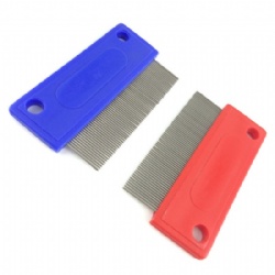 Grooming Tools Contoured Grip Flea Pet Comb