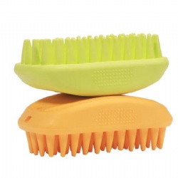 Anti-Skid Rubber Dog Cat Pet Grooming Shower Bath Brush Massage Comb