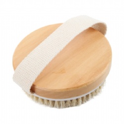 Pet Bath Brush with Natural Boar Bristles for Medium or Short Hair Dog and Cat,Dry and Wet Use
