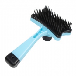 Self Cleaning Slicker Brushes for Pet Grooming Brush Tool Gently Removes Loose Undercoat