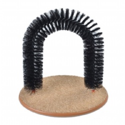 Cat  Self Grooming and Massaging Brush Toy, Pet Scratcher Pads Hair Cleaner