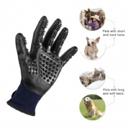 Pet Grooming Gloves for Gentle Deshedding, Bathing, and Massaging Pets,Horses